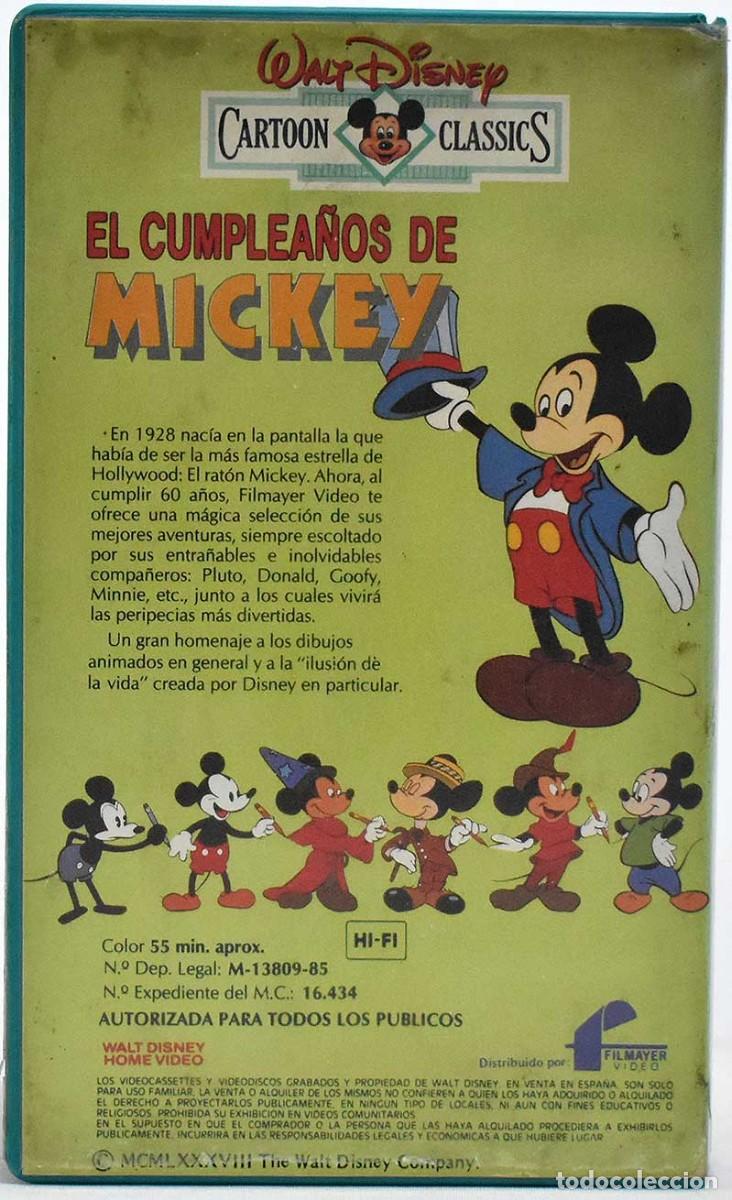 Cine: El cumplea&ntilde;os de Mickey. Cartoon Classics. Beta - Foto 2