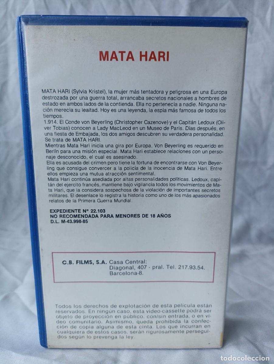 Cine: Mata Hari, pel&iacute;cula BETA de 1985 - Foto 4