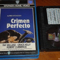 Cine: CRIMEN PERFECTO - RAY MILLAND, GRACE KELLY, ALFRED HITCHCOCK - 1ª EDICION WARNER VIDEOCLUB - BETA