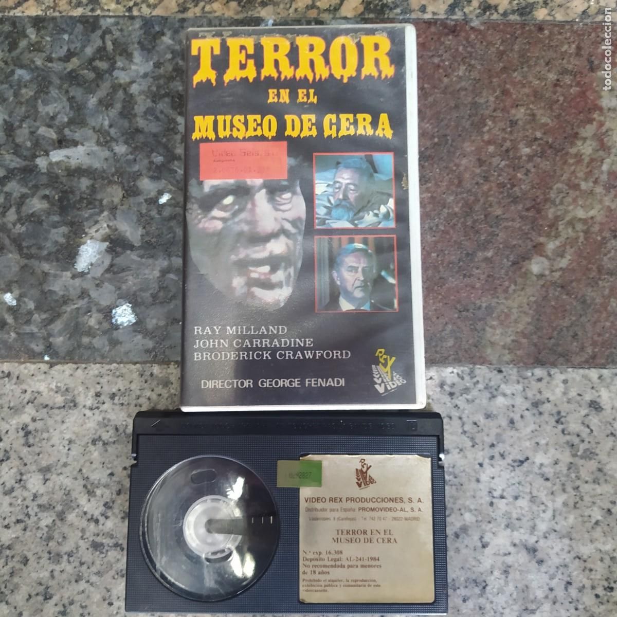 Cine: Beta- TERROR EN EL MUSEO DE CERA. REX V&Iacute;DEO - Foto 1