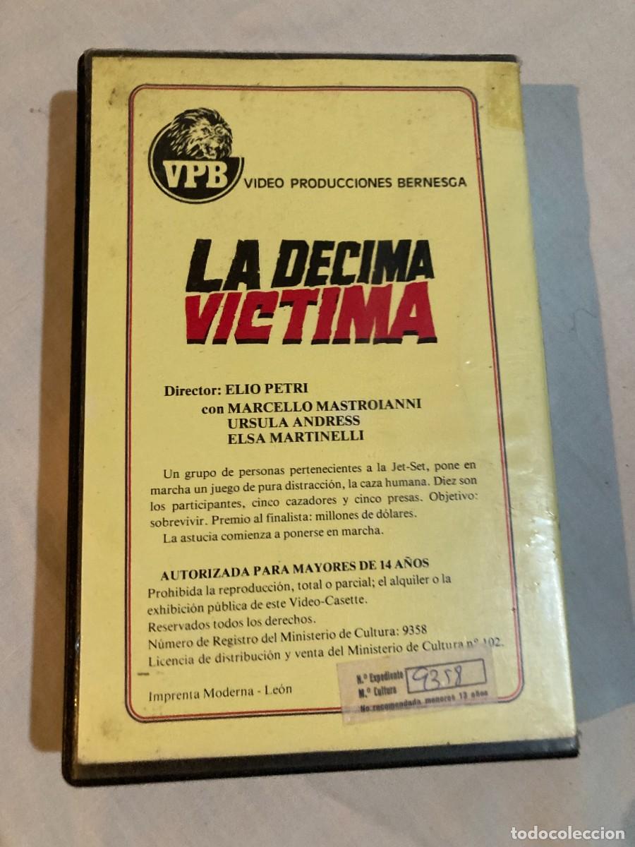 Cine: BETA ORIGINAL / LA DECIMA VICTIMA - Foto 2