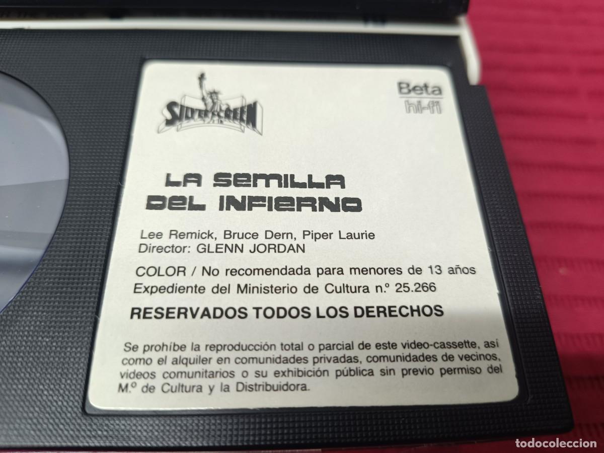 Cine: LA SEMILLA DEL INFIERNO - LEE REMICK - DROGAS - BETA (SIN CARATULA) - Foto 2