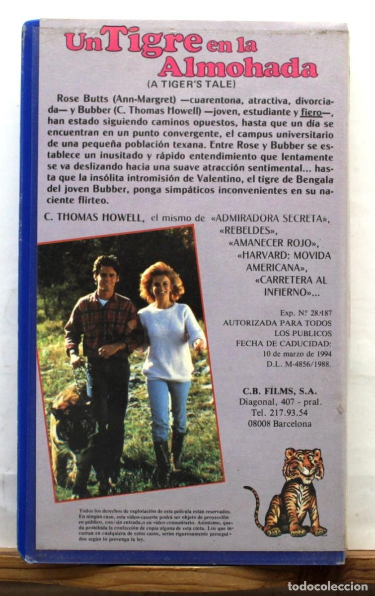 Cine: BETA. UN TIGRE EN LA ALMOHADA. Comedia. - Foto 4