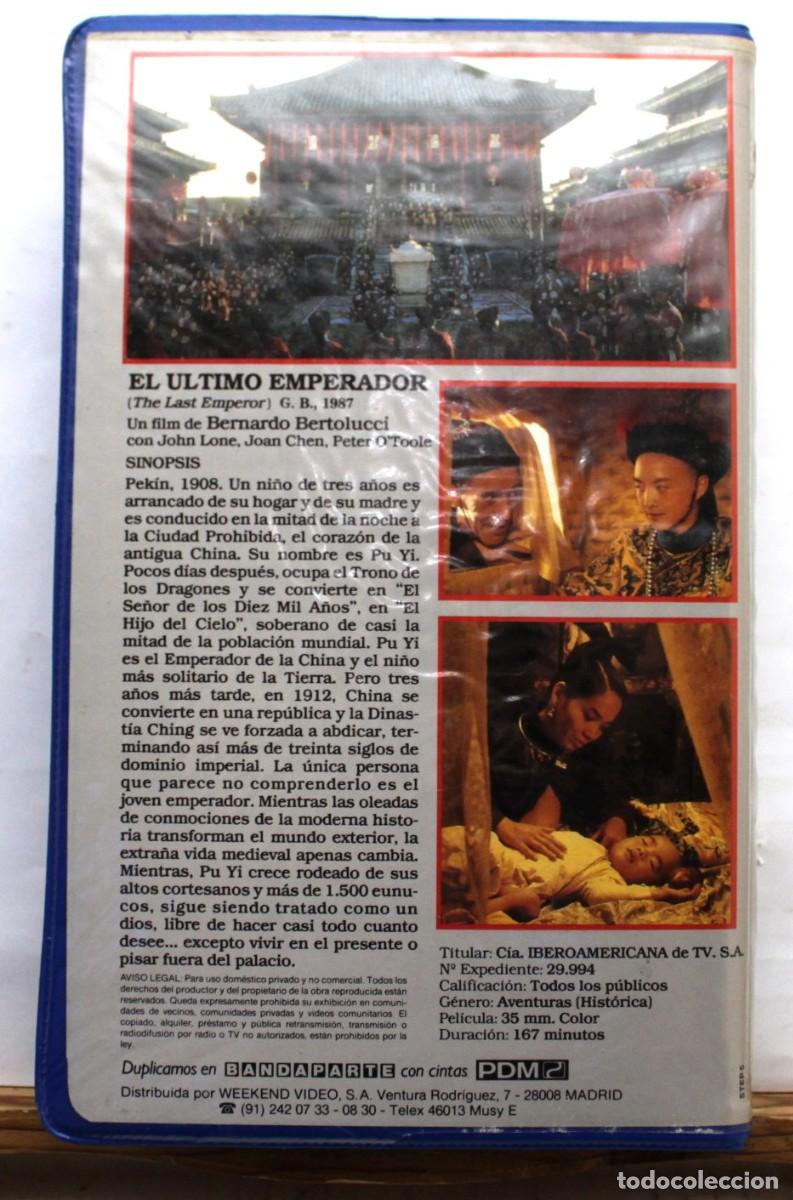 Cine: BETA. EL ULTIMO EMPERADOR. Bertolucci. - Foto 4