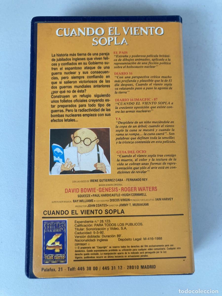Cine: BETA ORIGINAL / CUANDO EL VIENTO SOPLA - Foto 2