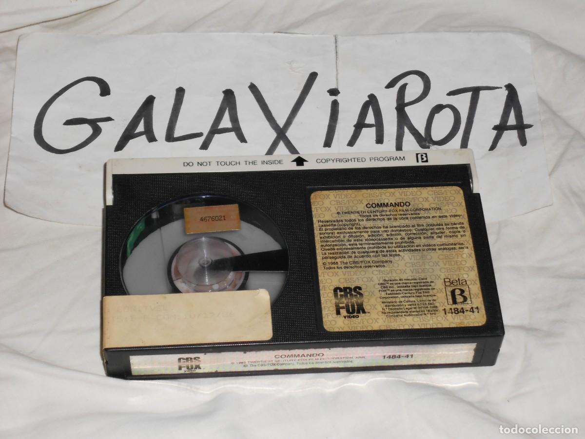 Cine: Commando. Pelicula en video Betamax - Foto 1