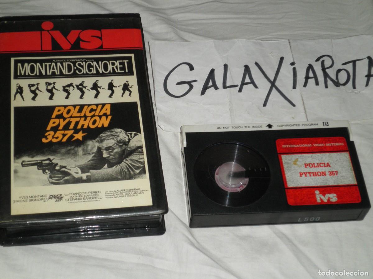 Cine: Policia Python 357. Pel&iacute;cula en v&iacute;deo Betamax - Foto 1