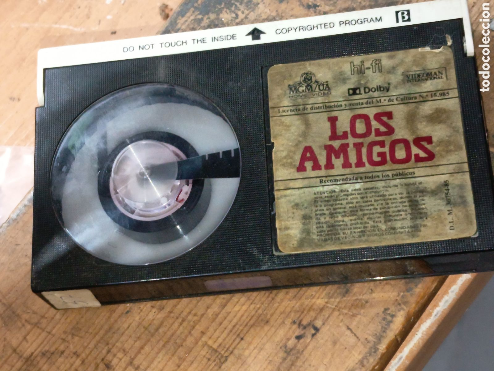 Cine: Los amigos. Pel&iacute;cula en v&iacute;deo betamax