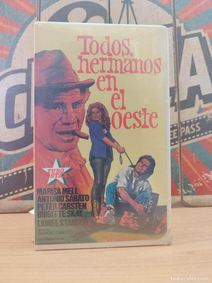 Kino: LN Beta CP &rdquo;Precintada&rdquo; Todos, hermanos en el oeste - Marisa Mell, Antonio Sabato