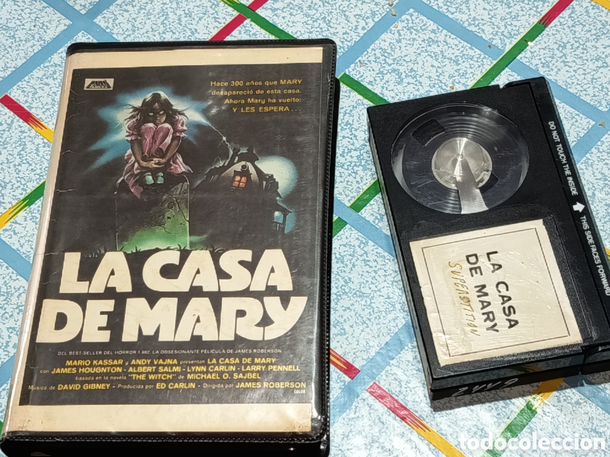 Cinema: La casa de Mary / Superstiti&oacute;n. Pel&iacute;cula en v&iacute;deo betamax