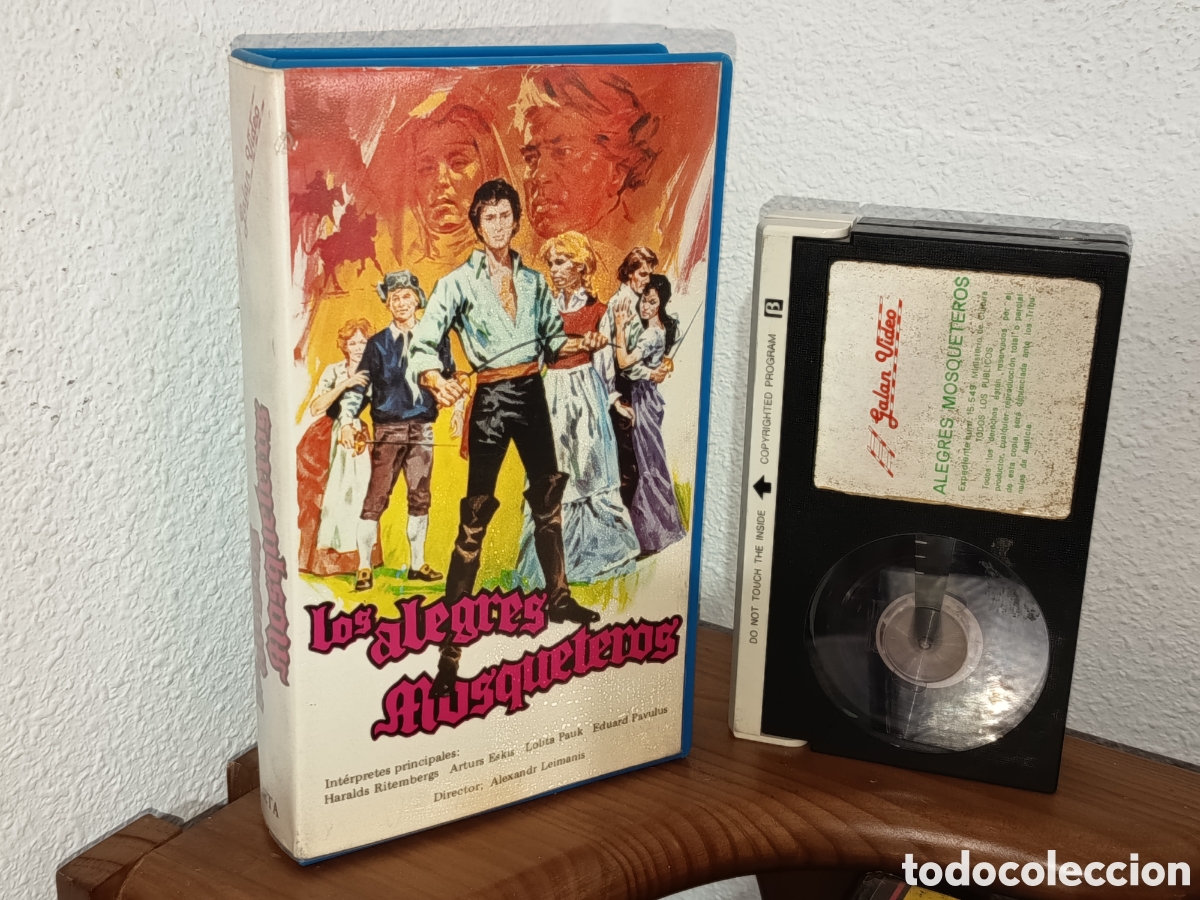 Cine: Los alegres mosqueteros. Pel&iacute;cula betamax - Foto 1