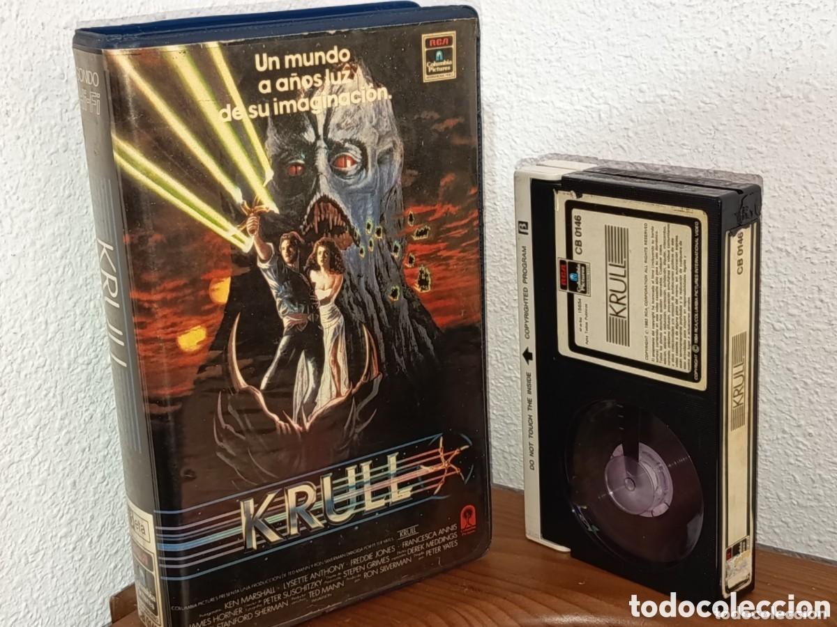 Cine: Krull. Peter Yates, Ken Marshall. Pel&iacute;cula betamax