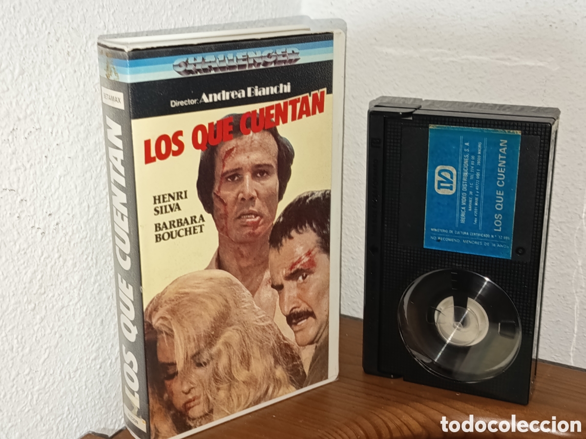 Cinema: Los que cuentan. B&aacute;rbara bouchet. Poliz&iacute;esco. Pel&iacute;cula betamax