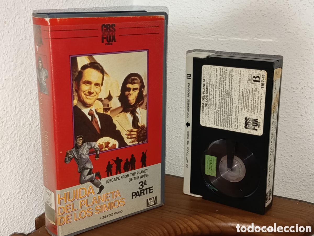 Cinema: Hu&iacute;da del planeta de los simios 3a parte. Pel&iacute;cula betamax