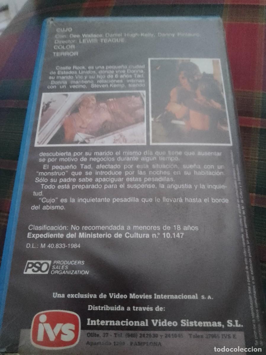 Cine: Cujo beta 1 edici&oacute;n rrareza - Foto 3