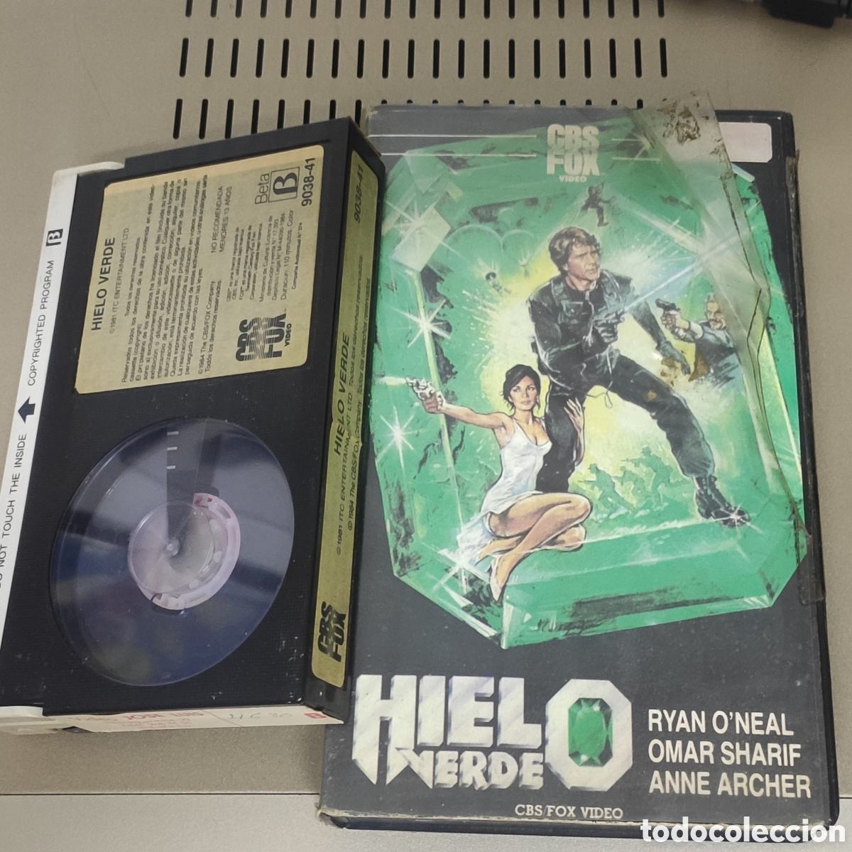 Kino: HIELO VERDE &rarr; BETA ORIGINAL &rarr; RYAN O&rsquo;NEAL / ACCI&Oacute;N 80s &rarr; CBS FOX VIDEO &rarr; DIGITALIZACI&Oacute;N DVD INCLUIDA