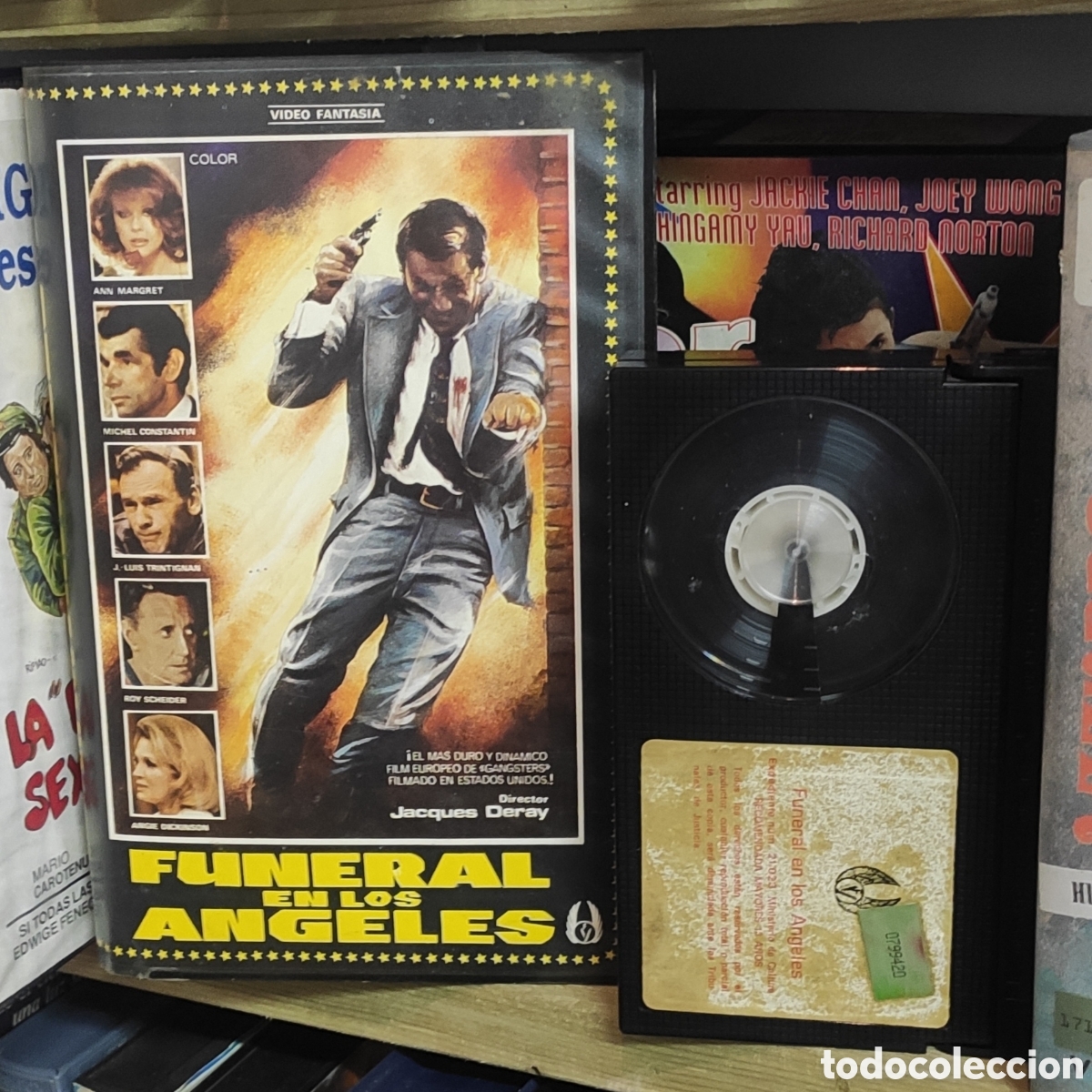 Cinema: FUNERAL EN LOS ANGELES BETA Cine Gangsters Michel Constantin Rareza Retro