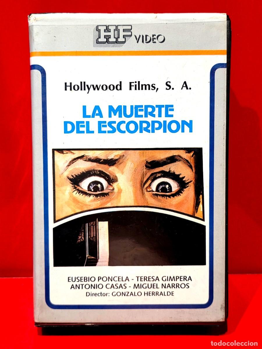 Cine: LA MUERTE DEL ESCORPION (1976) - Thriller | Crimen - Edic. Videoclub