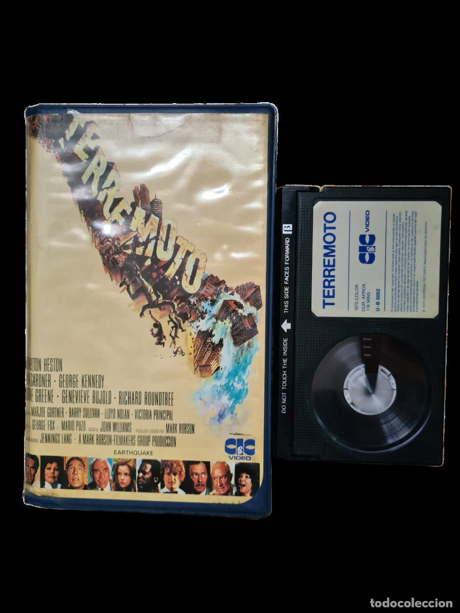 Cine: BETAMAX terremoto - cine clasico de catastrofes