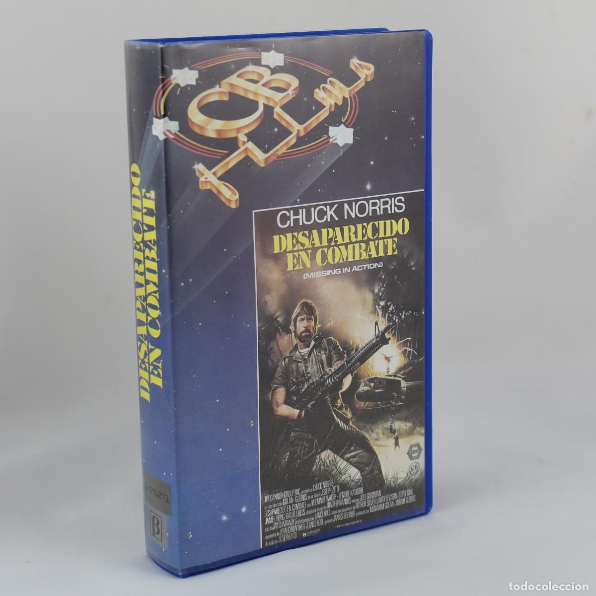 Cine: Desaparecido en Combate Betamax Beta Chuck Norris 1985 en castellano