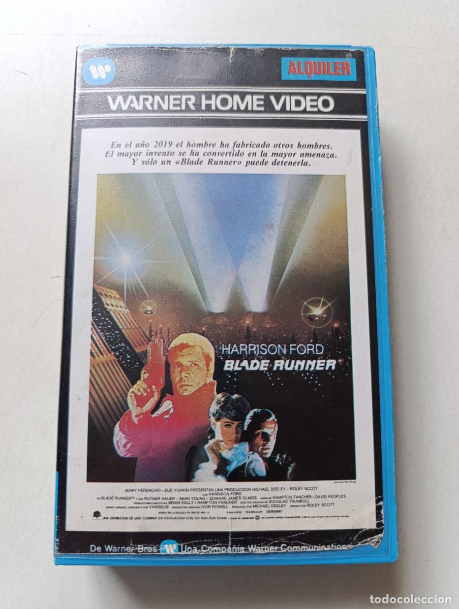 Cine: BLADE RUNNER Pel&iacute;cula BETA Ridley Scott Vangelis Harrison Ford Rutger Hauer 1&ordf; Edici&oacute;n cine de culto