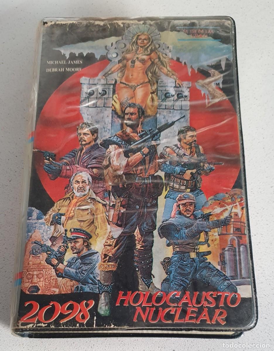 Cine: Pel&iacute;cula Beta 2098 Holocausto Nuclear. Metromedia V&iacute;deo 1985. Videoclub alquiler.