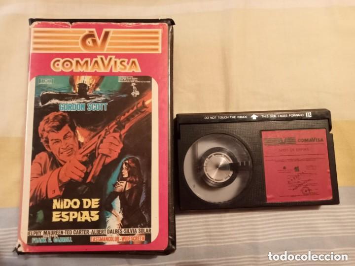 Cine: NIDO DE ESP&Iacute;AS (1967) BETA EUROSPY GORDON SCOTT SILVIA SOLAR ALBERTO DALB&Eacute;S