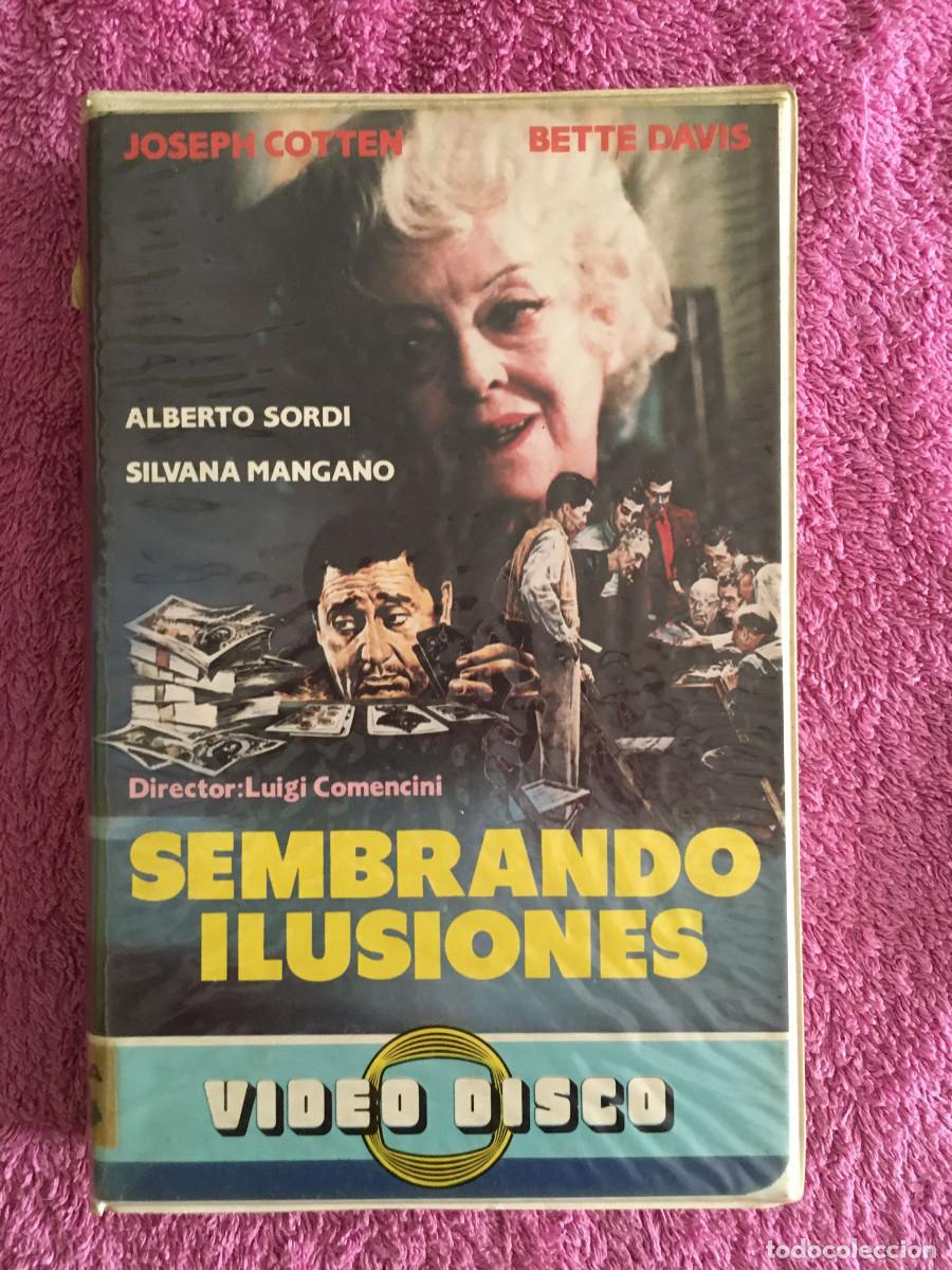 Cine: SEMBRANDO ILUSIONES (1972) BETA ALBERTO SORDI SILVANA MANGANO BETTE DAVIS VIDEO DISCO