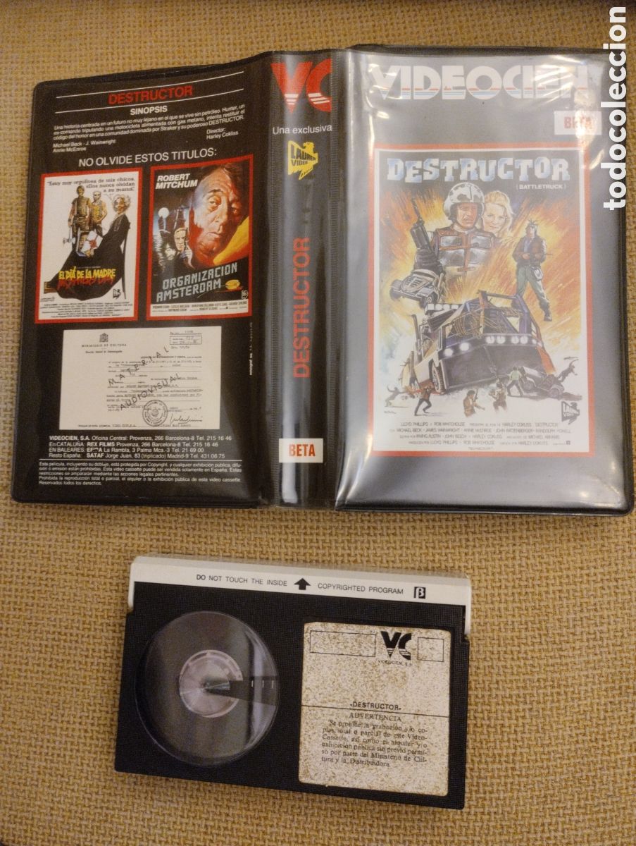 Cine: Cinta video beta Destructor - Foto 2