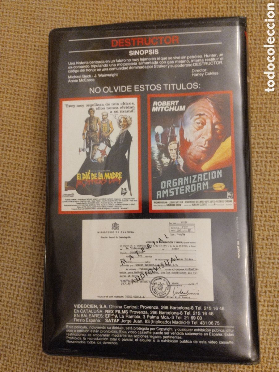 Cine: Cinta video beta Destructor - Foto 4