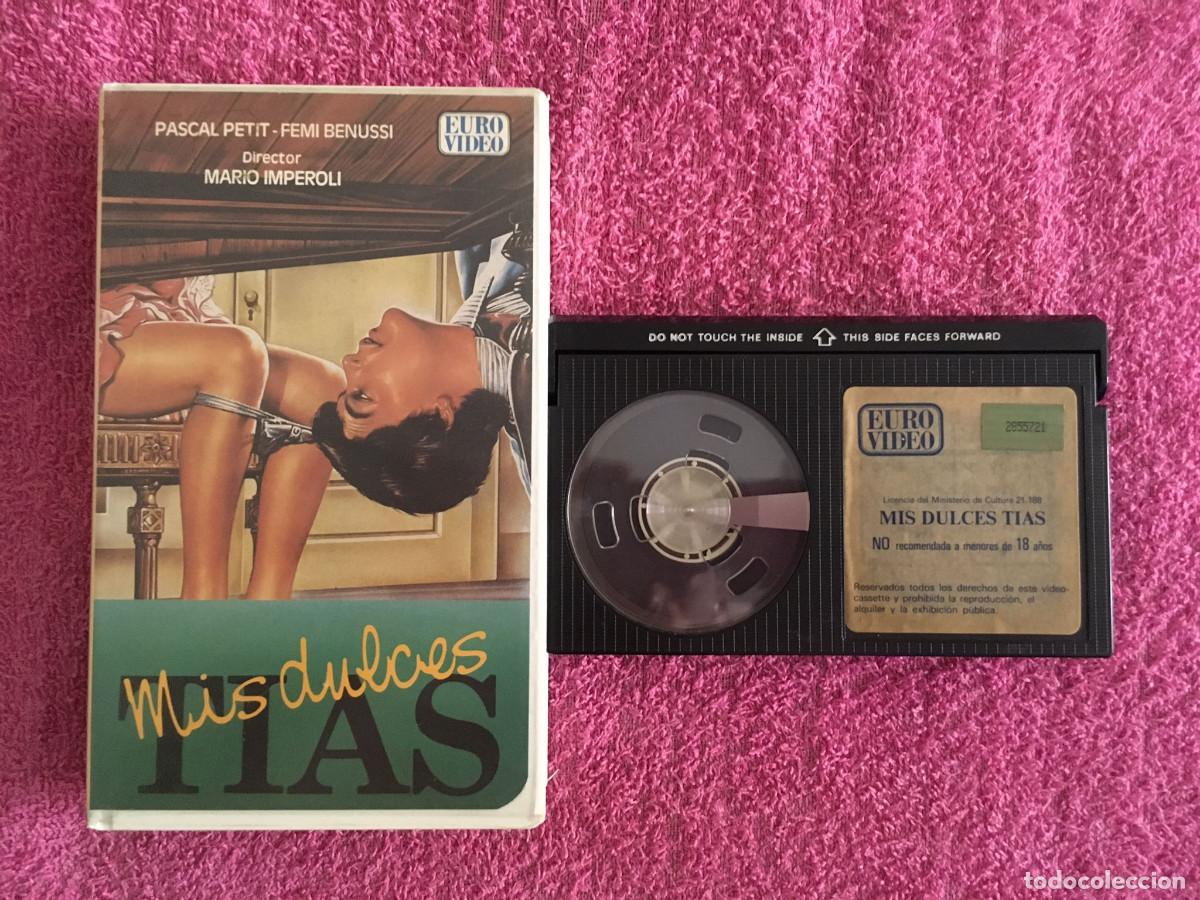 Cine: MIS DULCES T&Iacute;AS (1975) BETA 1&ordf; Ed. EURO VIDEO COMEDIA EROTICA ITALIA FEMI BENUSSI