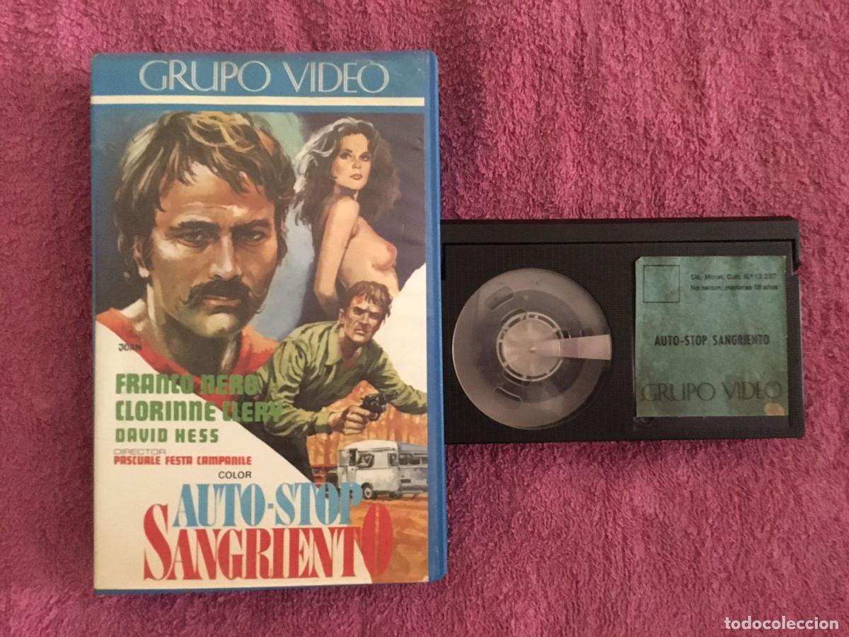 Cine: AUTOSTOP SANGRIENTO (EL C&Iacute;NICO Y LA CASADA) (1977) BETA GRUPO VIDEO FRANCO NERO CORINNE CLERY