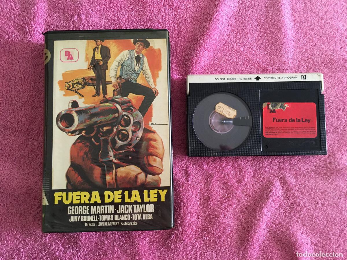 Cine: FUERA DE LA LEY (1964) BETA VIDEOTECHNICS DA SPAGHETTI WESTERN SPANISH JACK TAYLOR GEORGE MARTIN