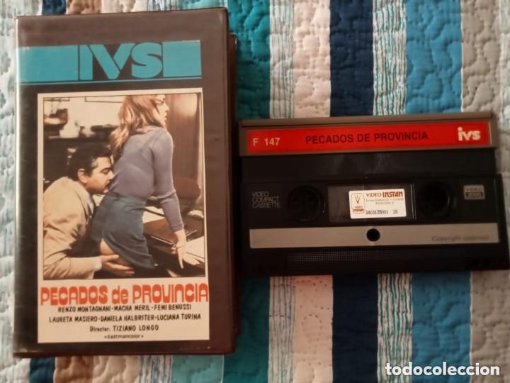 Cine: PECADOS DE PROVINCIA (1977) V2000 1&ordf; EDICI&Oacute;N IVS RENZO MONTAGNANI FEMI BENUSSI MACHA MERIL