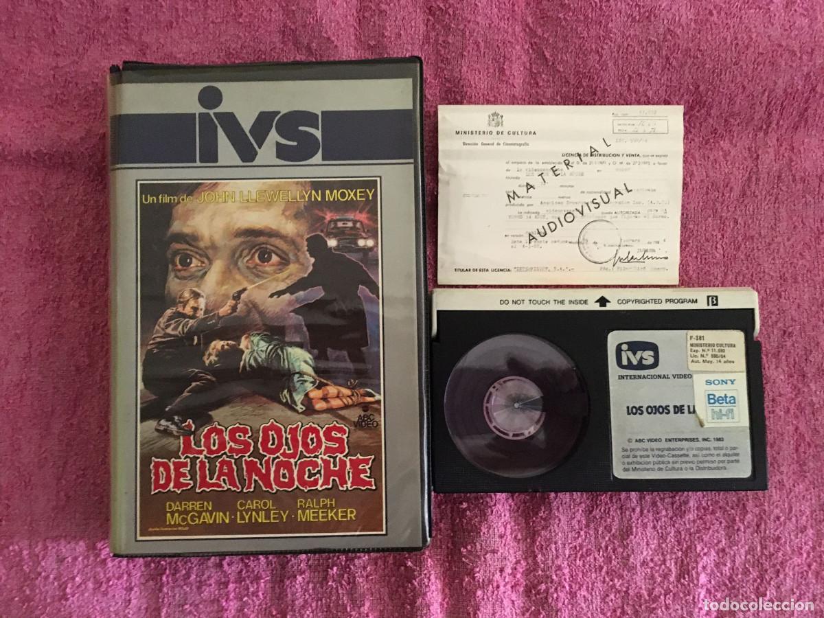 Cine: LOS OJOS DE LA NOCHE aka EL VAMPIRO DE LA NOCHE (2) (1972) BETA DAN CURTIS KOLCHAK 1&ordf; EDICI&Oacute;N IVS