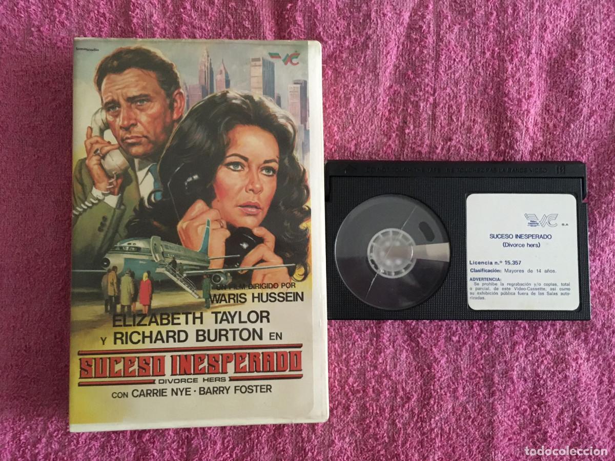 Cine: SUCESO INESPERADO aka SE DIVORCIA &Eacute;L, SE DIVORCIA ELLA (1973) BETA VIDEO CONCORDY BURTON TAYLOR