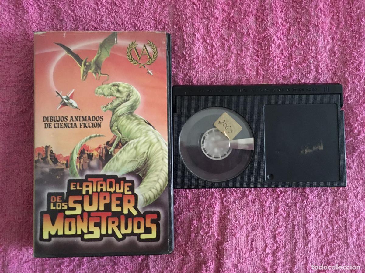 Cine: EL ATAQUE DE LOS SUPER MONSTRUOS (1977) VIDEO AUGUSTA DIBUJOS JAP&Oacute;N