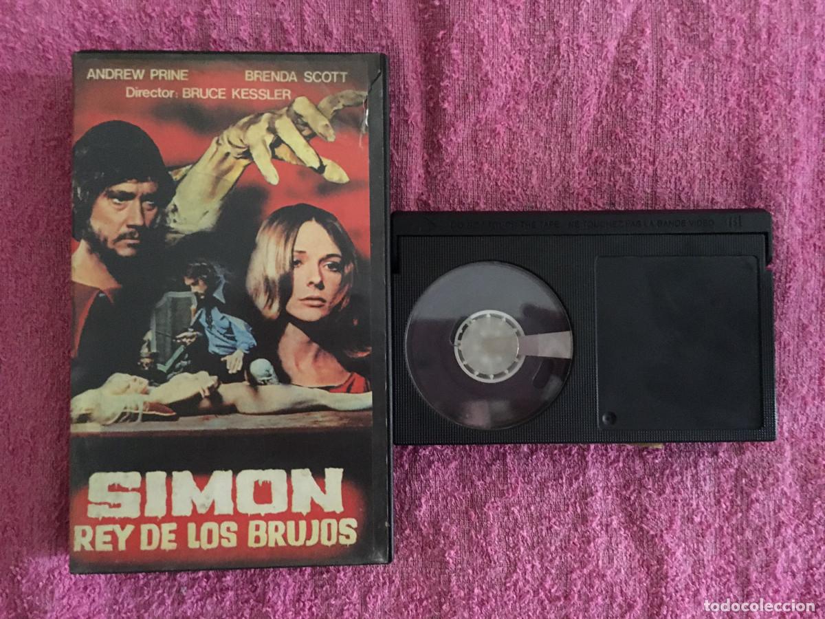 Cine: SIMON, REY DE LOS BRUJOS (1971) 1&ordf; EDICI&Oacute;N VIDEO LOOK ANDREW PRINE &Uacute;NICA EN TC