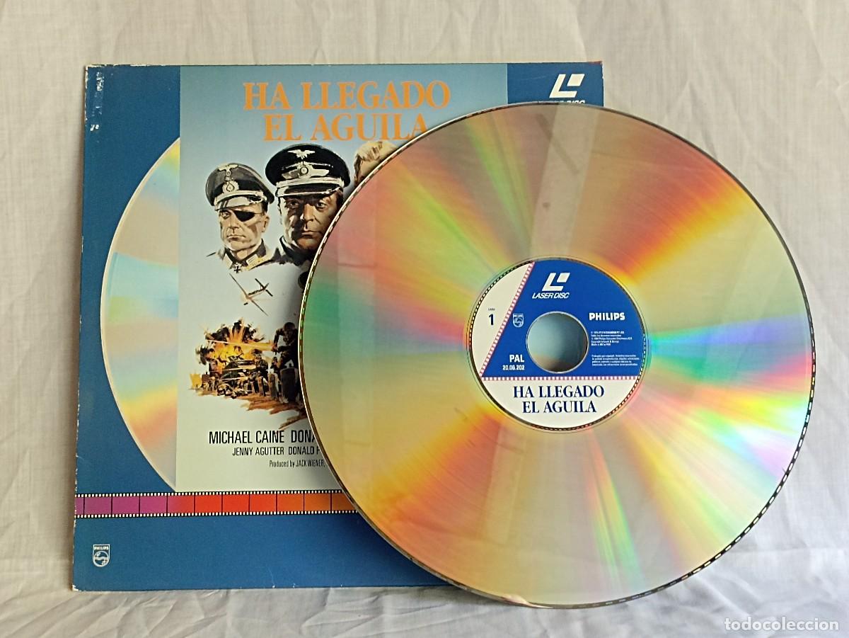 Cine: Ha llegado el &aacute;guila, pel&iacute;cula Laser Disc (III Reich Hitler- Nazi- Alemania) WWII