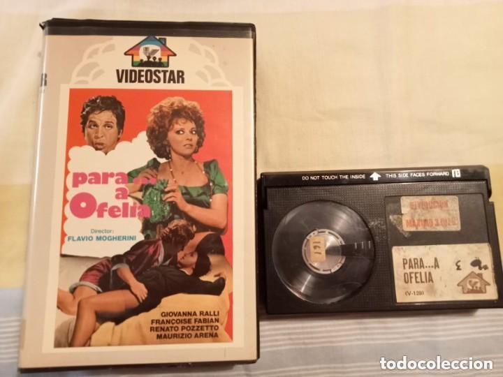 Cine: PARA AMAR A OFELIA (1974) BETA 1&ordf; EDICI&Oacute;N VIDEOSTAR RENATO POZZETTO FRANCOISE FABIANG GIOVANNA RALLI