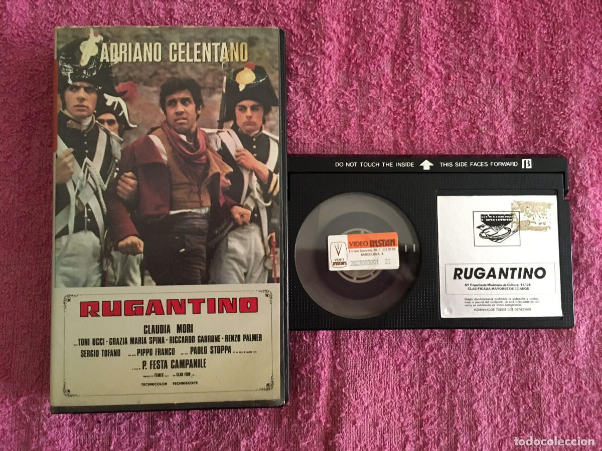 Cine: RUGANTINO (1973) BETA SAV ITALIA ADRIANO CELENTANO CLAUDIA MORI MARIA GRAZIA SPINA