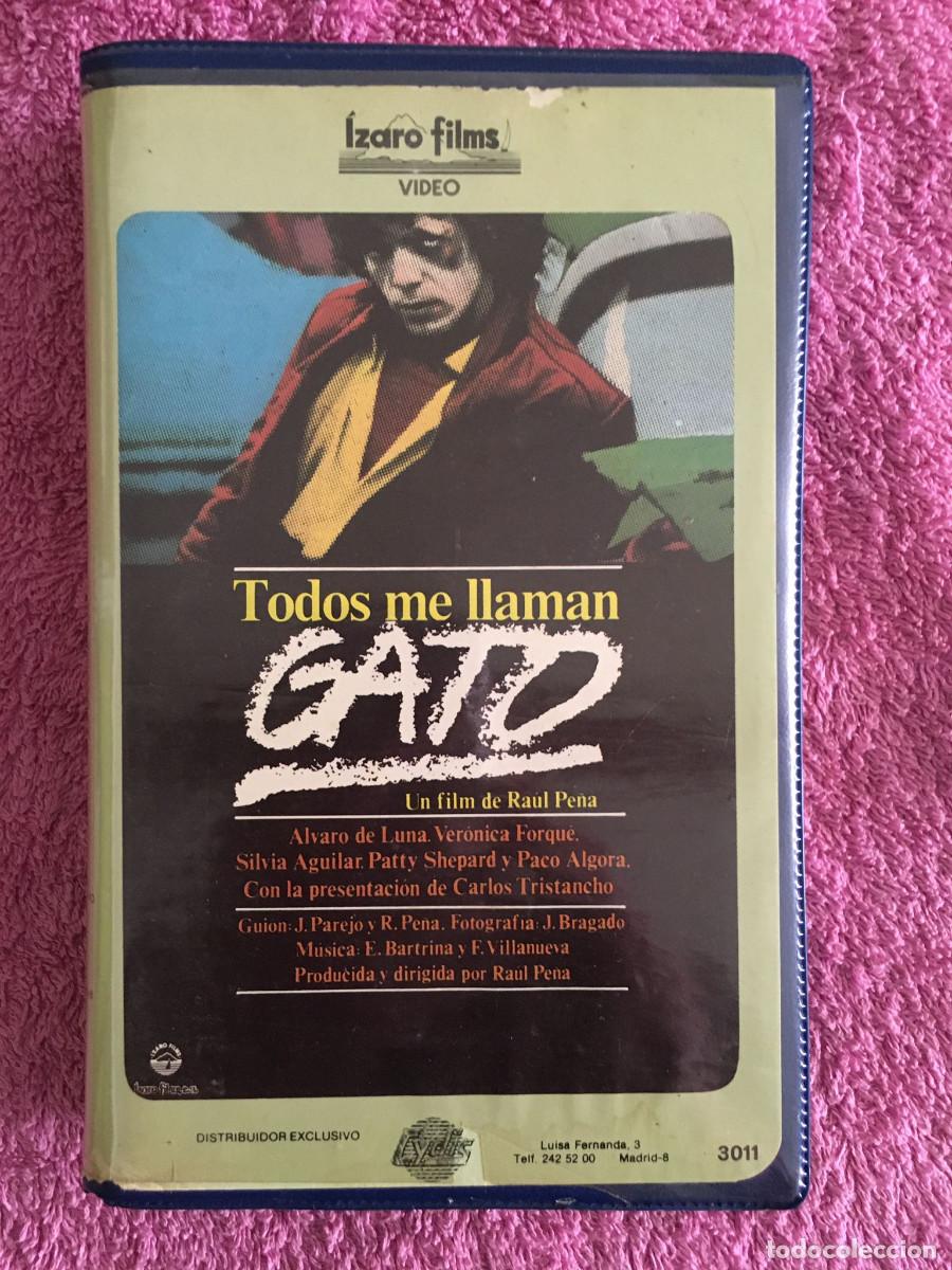 Cine: TODOS ME LLAMAN GATO (1980) BETA SPANISH KINKI 1&ordf; EDICI&Oacute;N IZARO FILMS SILVIA AGUILAR