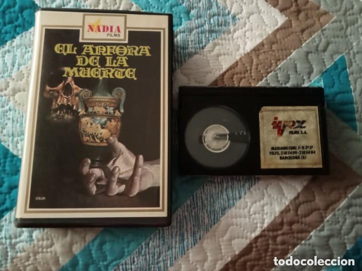 Cine: EL &Aacute;NFORA DE LA MUERTE (1973) BETA GREEK TERROR GIALLO CULT! 1&ordf; EDICI&Oacute;N NADIA FILMS
