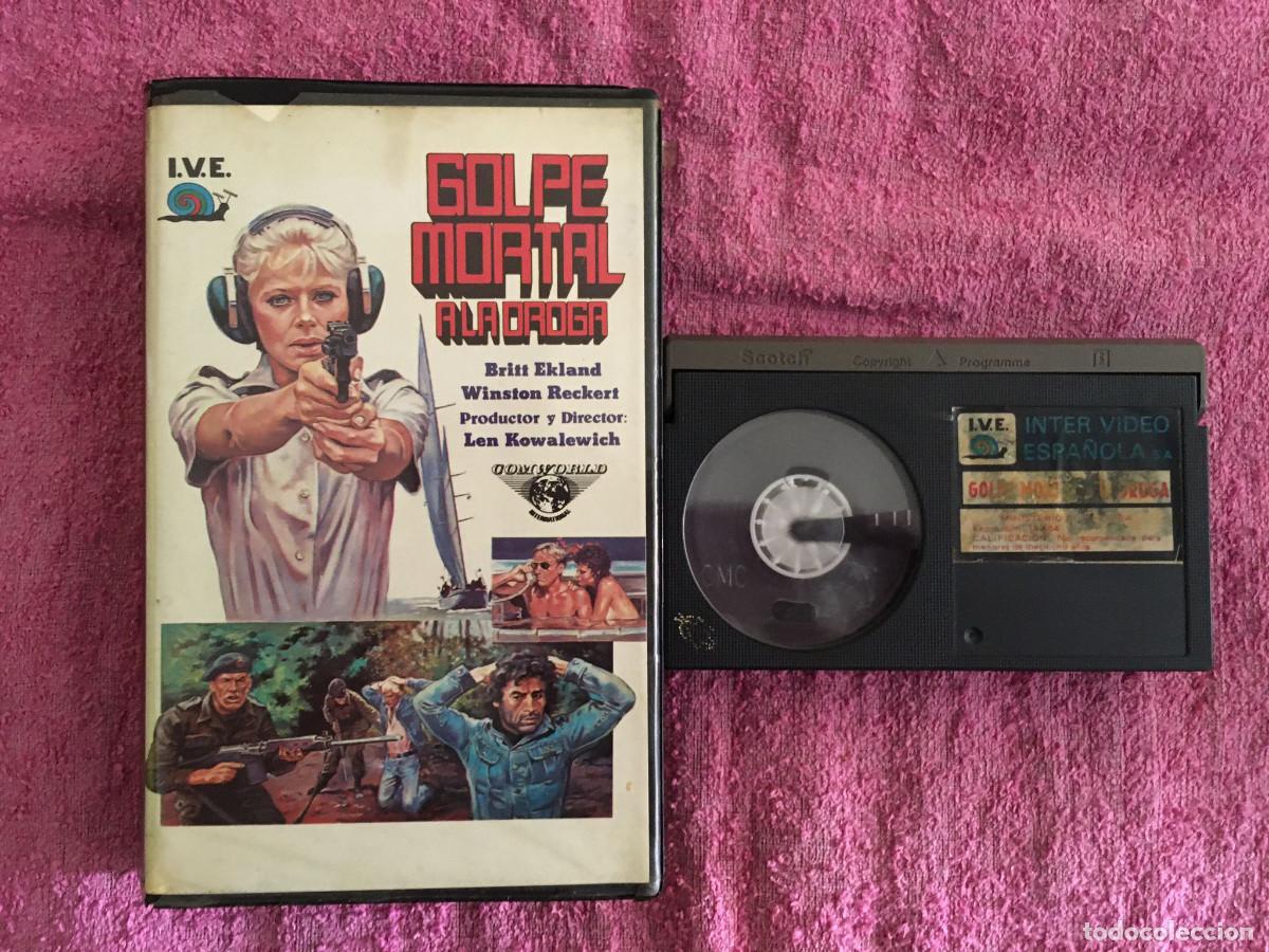 Cine: GOLPE MORTAL A LA DROGA (1986) BETA IVE BRITT EKLAND