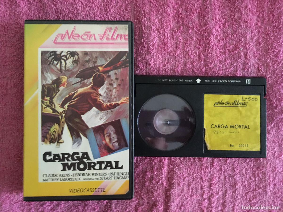 Cine: CARGA MORTAL aka TAR&Aacute;NTULAS (1977) BETA NEON FILMS CLAUDE AKINS PAT HINGLE DOBLAJE CINES