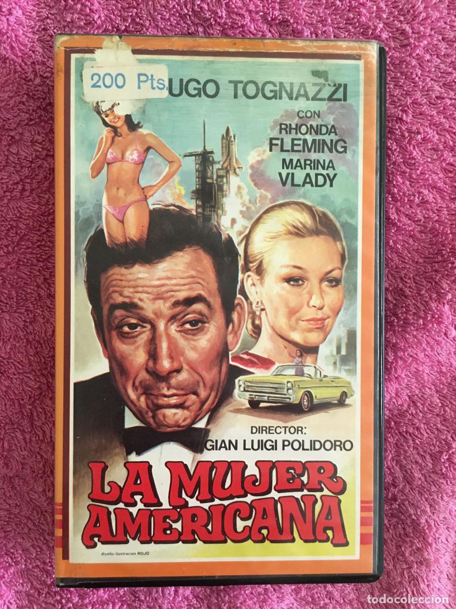 Cine: LA MUJER AMERICANA (1983) BETA 1&ordf; EDICI&Oacute;N TALCRIS RARA COMEDIA UGO TOGNAZZI MARINA VLADY