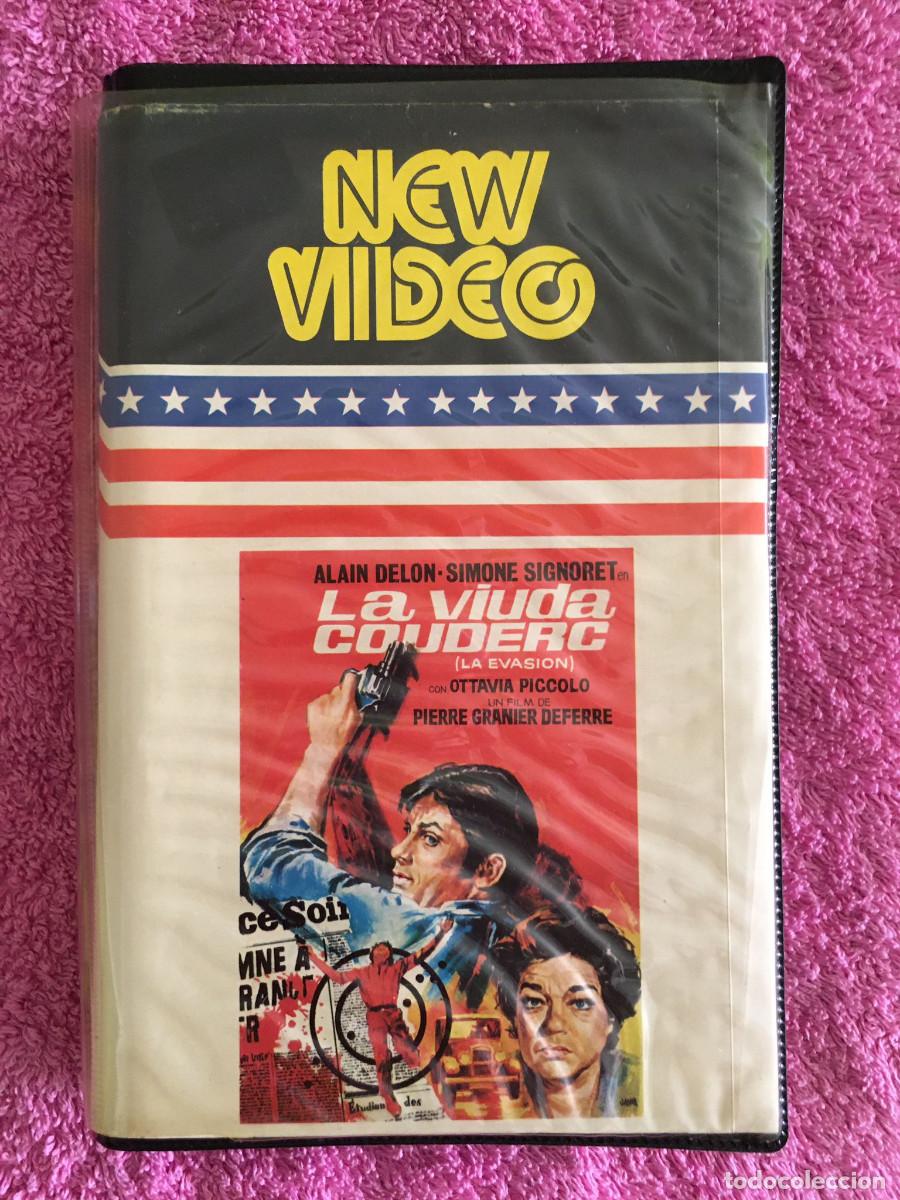 Cine: LA VIUDA COUDERC (1971) BETA EDICI&Oacute;N PIRATA NEW VIDEO SUSPENSE INTRIGA ALAIN DELON SIMONE SIGNORET