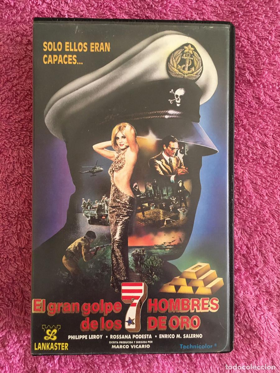 Cine: EL GRAN GOLPE DE LOS 7 SIETE HOMBRES DE ORO (1966) BETA EQUIL&Aacute;TERO ROSSANA PODESTA PHILIPPE LEROY