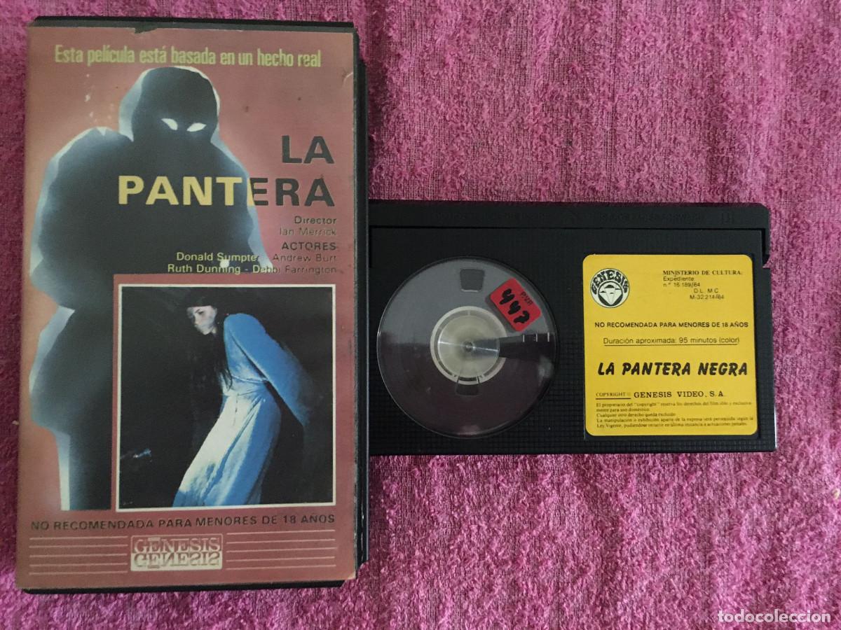 Cine: LA PANTERA (1977) IAN MERRICK BETA SUSPENSE 1&ordf; EDICI&Oacute;N GENESIS VIDEO