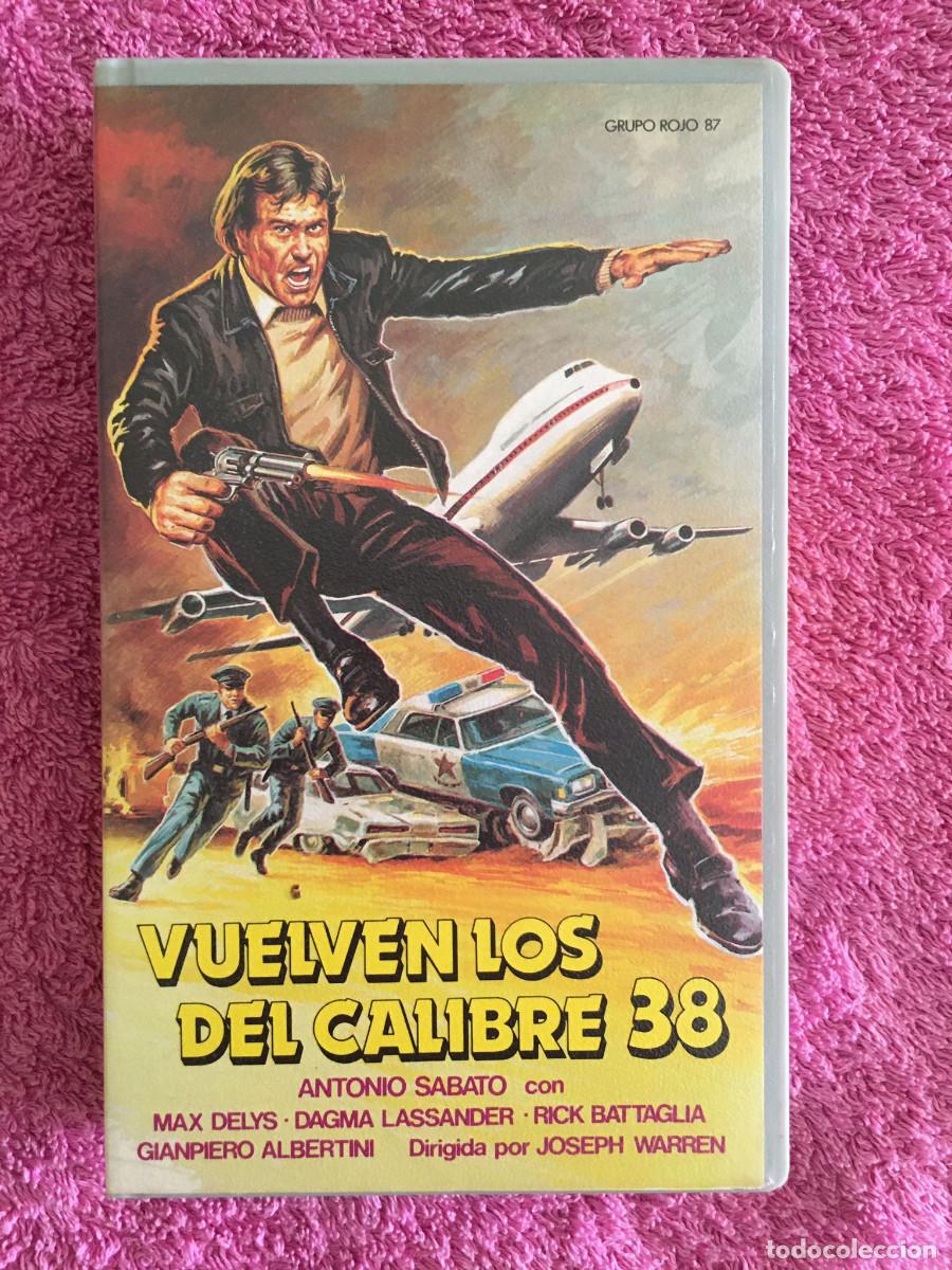 Cine: VUELVEN LOS DEL CALIBRE 38 (1977) BETA 1&ordf; EDICI&Oacute;N METROPOLIS ANTONIO SABATO DAGMAR LASSANDER